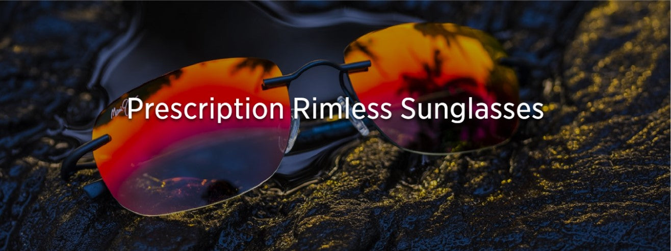 Rimless Sunglasses Rimless Designer Sunglasses Online Fashion Eyewear UK