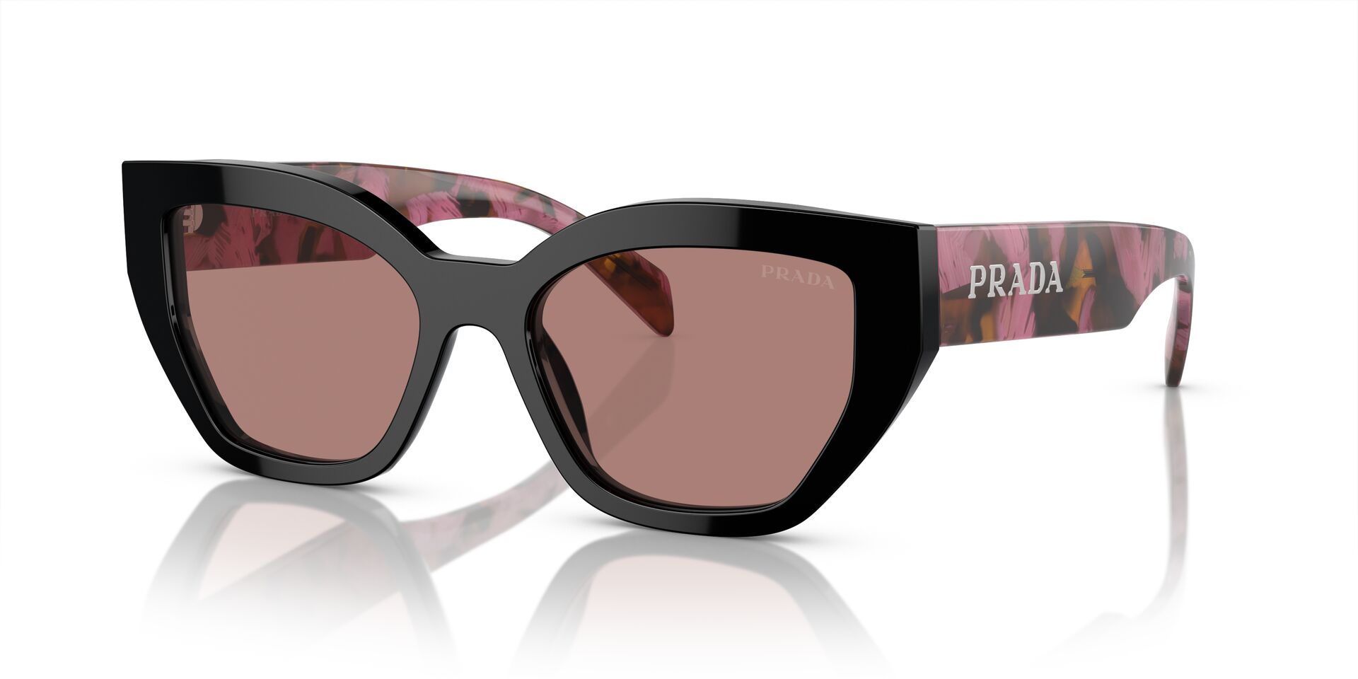 Prada SPR A09 Butterfly Sunglasses | Fashion Eyewear UK