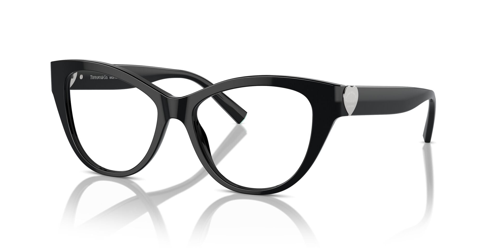 Tiffany & hotsell co eyeglasses Square Black design