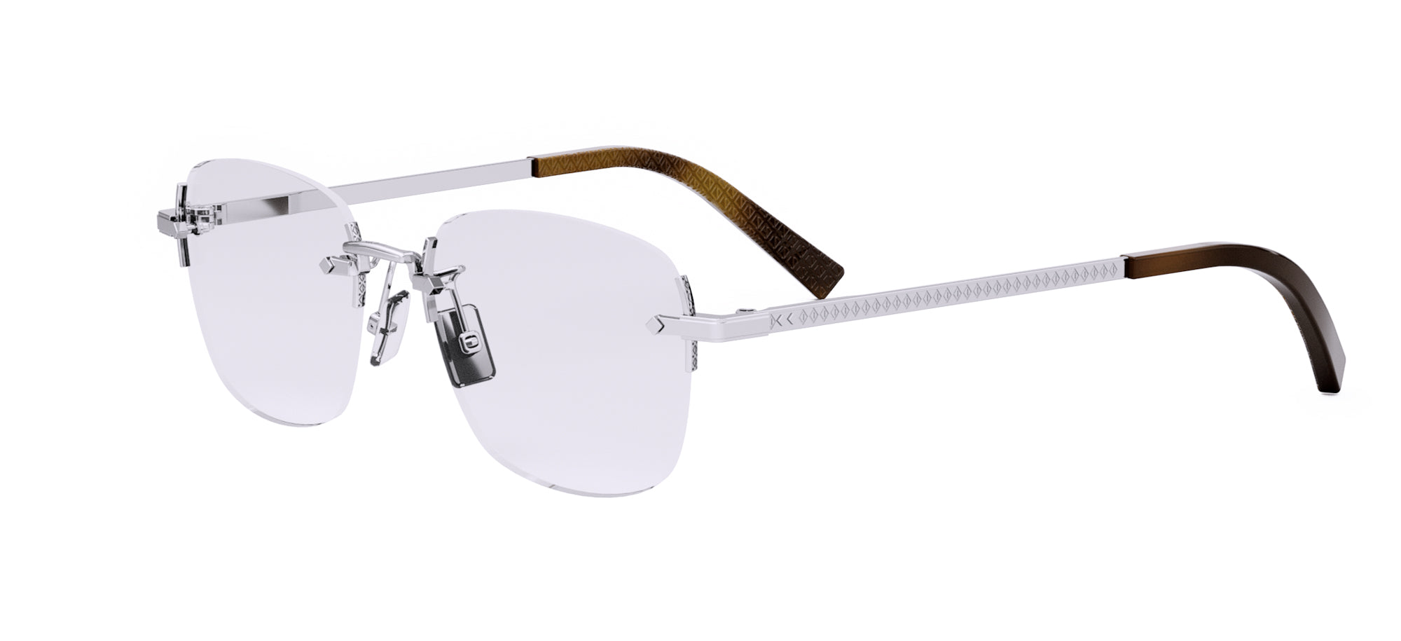 Dior rimless eyeglasses hotsell