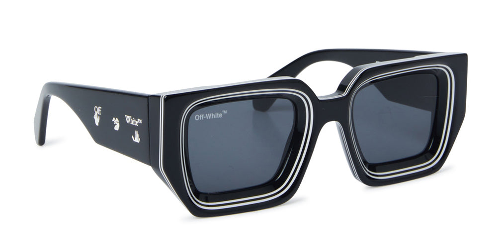 Off-White c/o Virgil Abloh Francisco Square Frame Sunglasses in Black