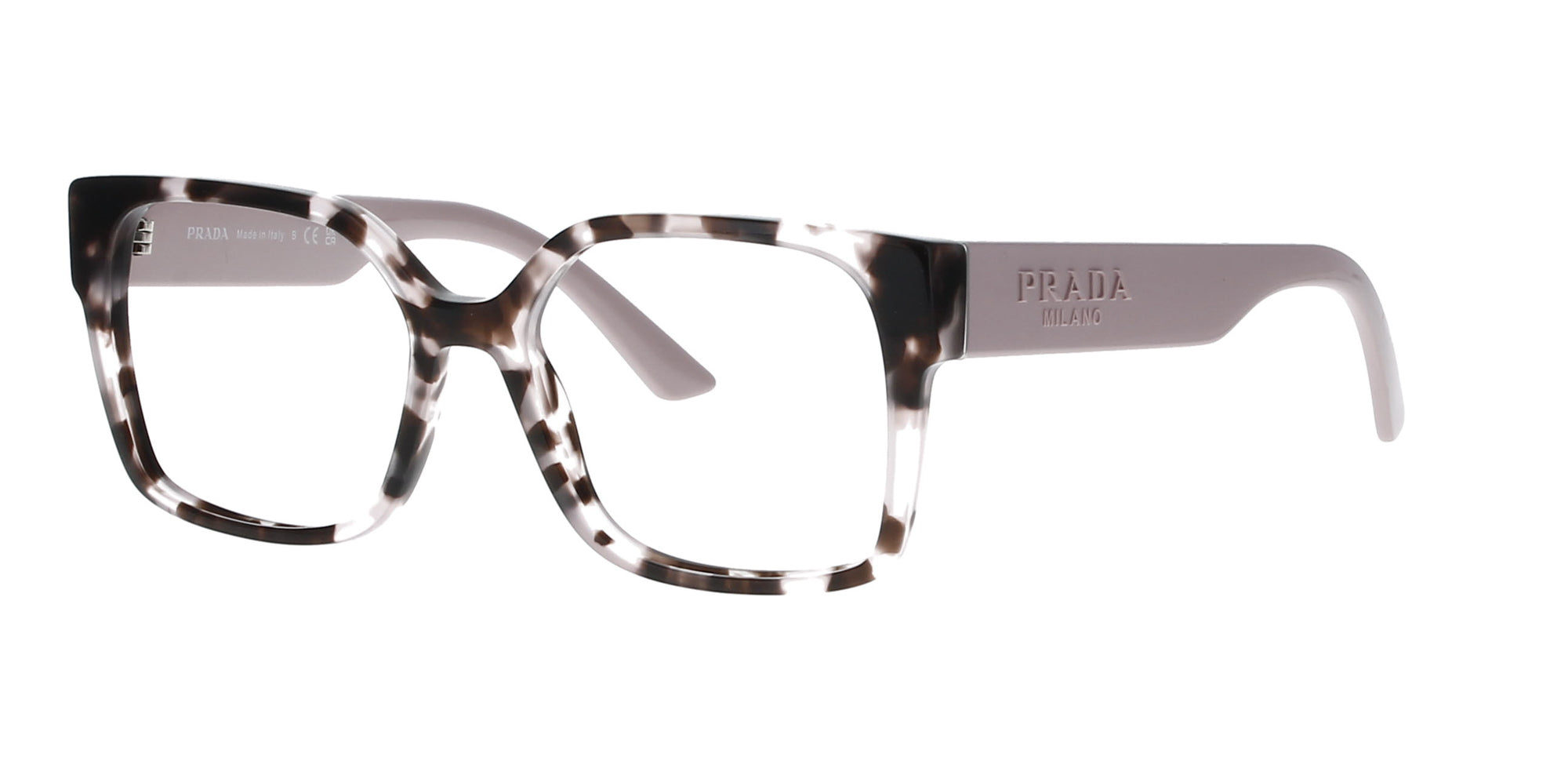 Preloved Rectangle Orchid Tortoise Prada Frame Square Glasses