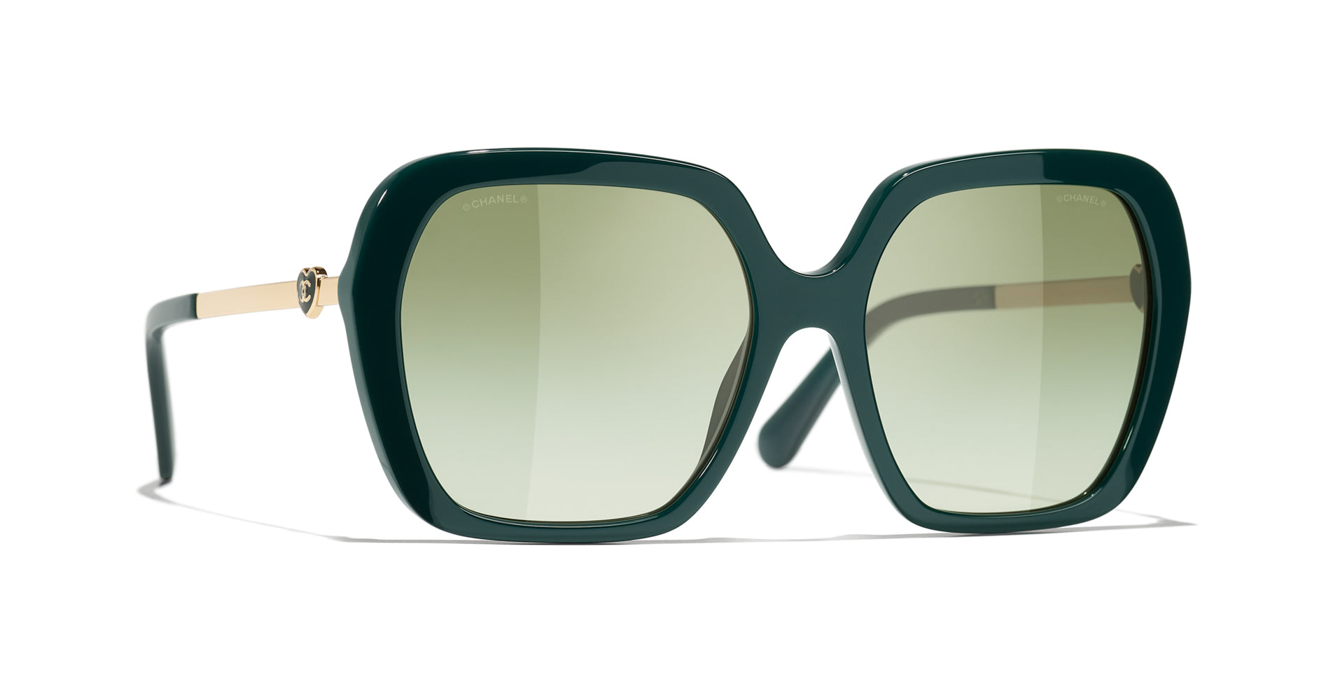 CHANEL 5521 Square Sunglasses | Fashion Eyewear UK