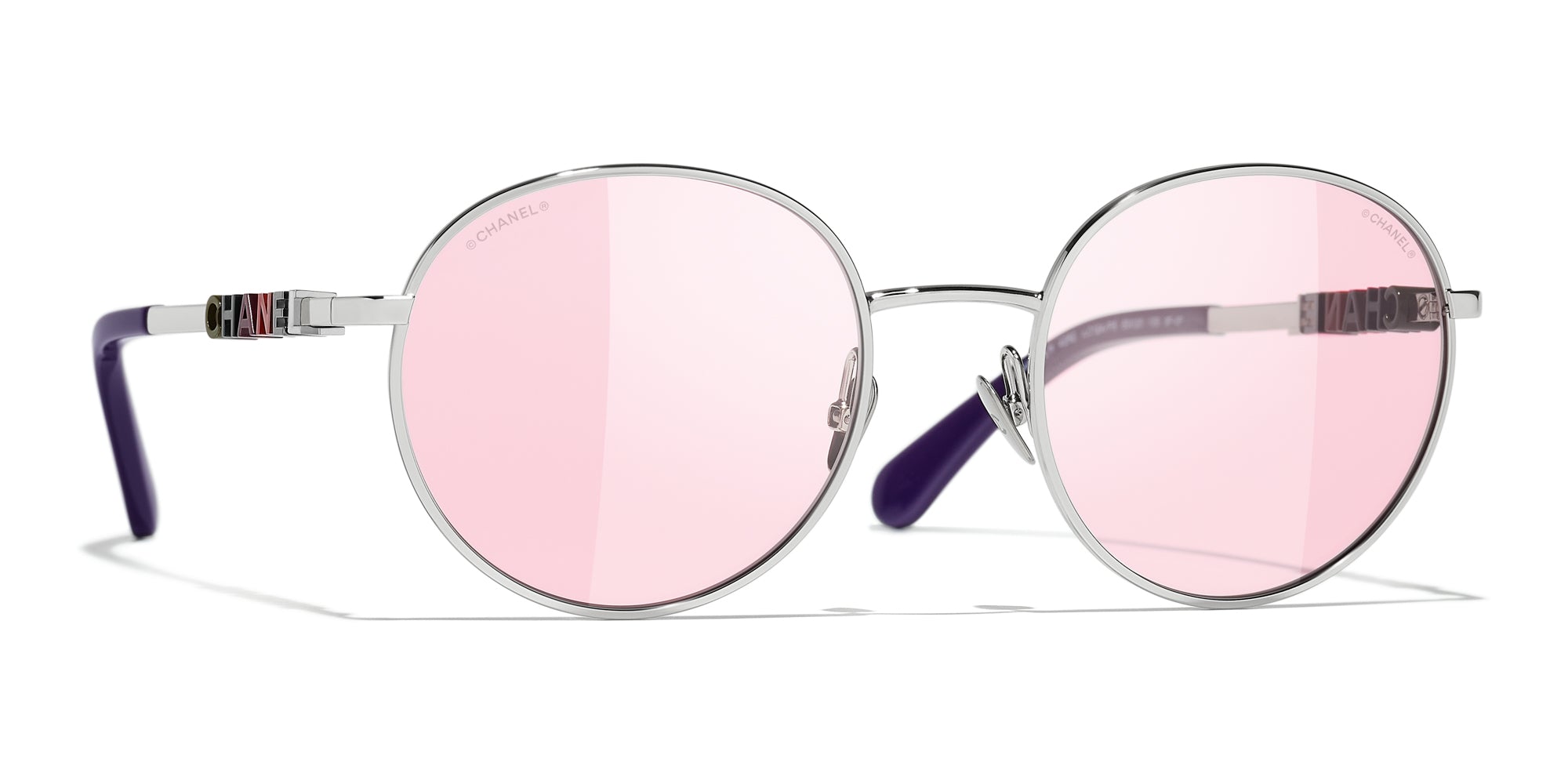 Chanel pink gold sunglasses best sale