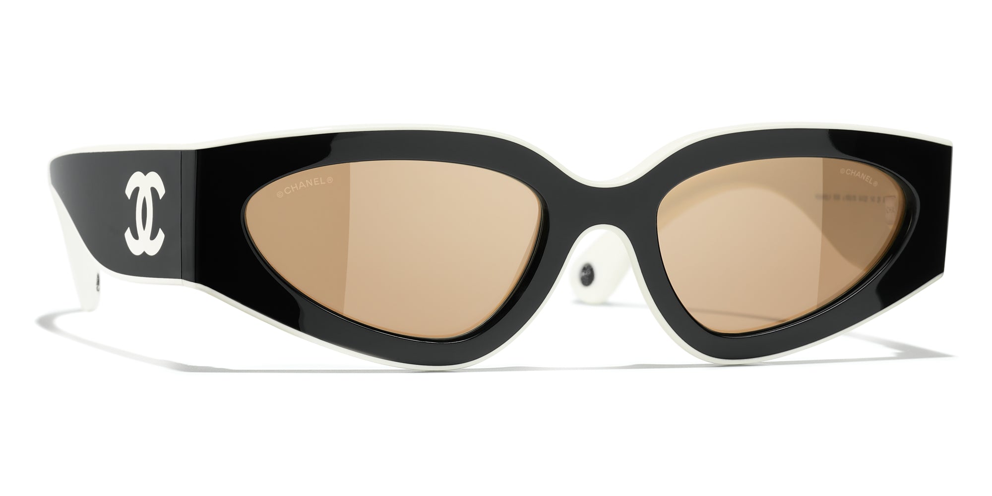 Black and white cat eye glasses online