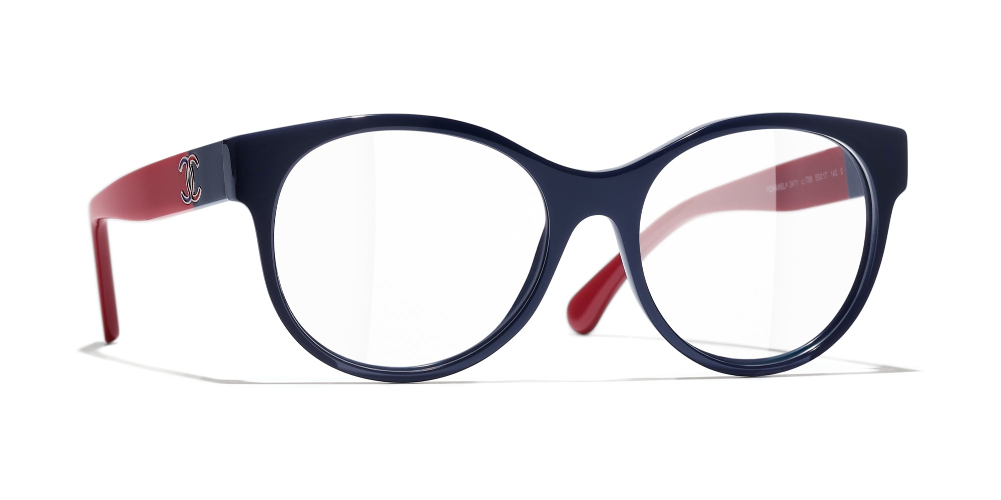 Chanel red eyeglasses on sale