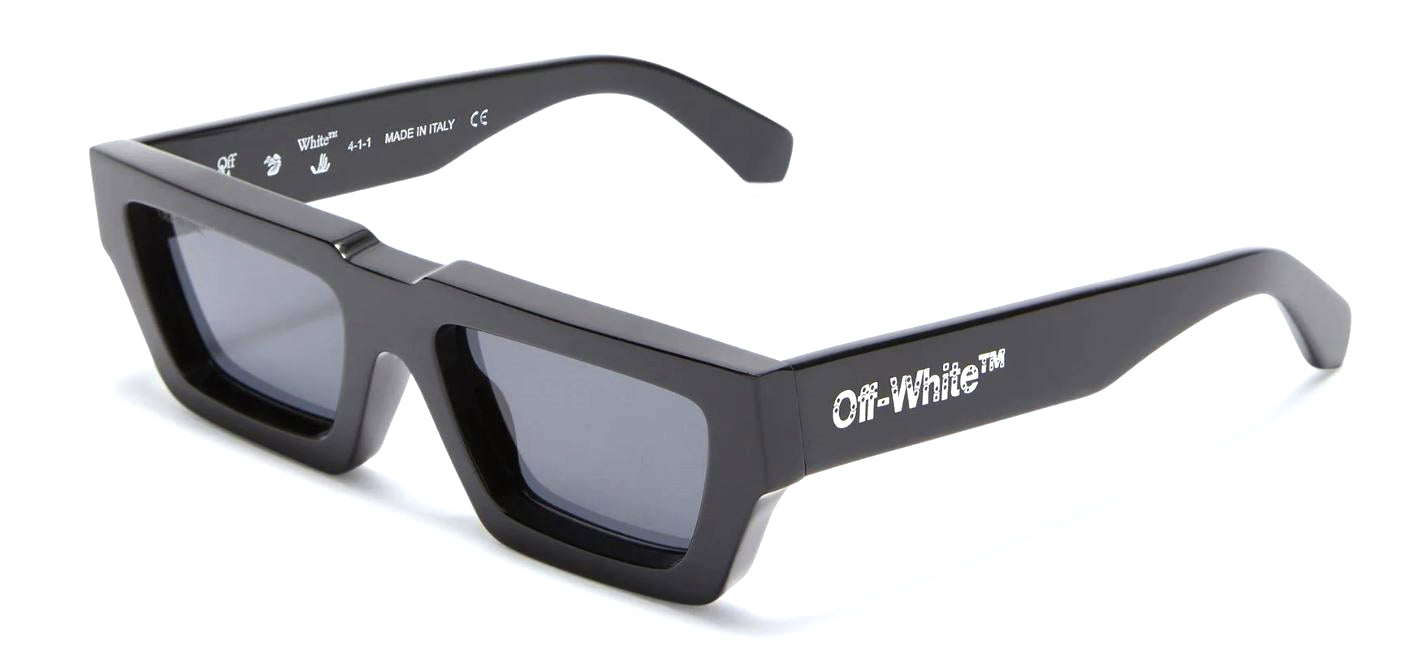 Off-White Dallas: Silver sunglasses with silver lenses –  -  eyewear store