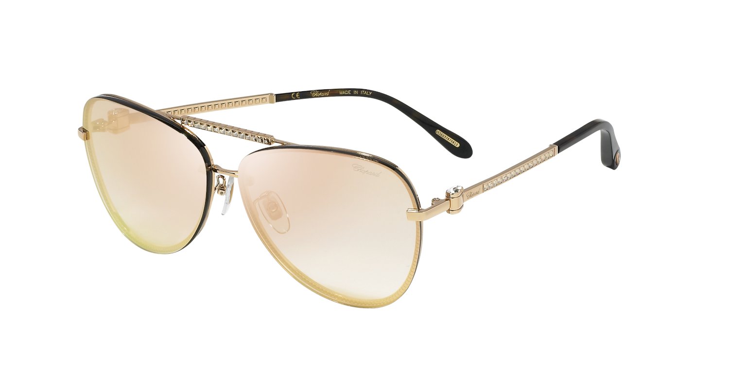 Chopard SCHF10S Aviator Sunglasses Fashion Eyewear UK