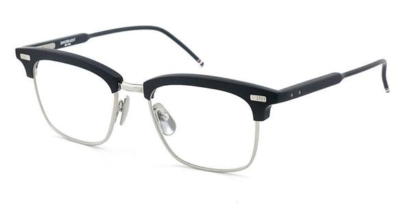Thom Browne TB711 Rectangle Glasses | Fashion Eyewear US