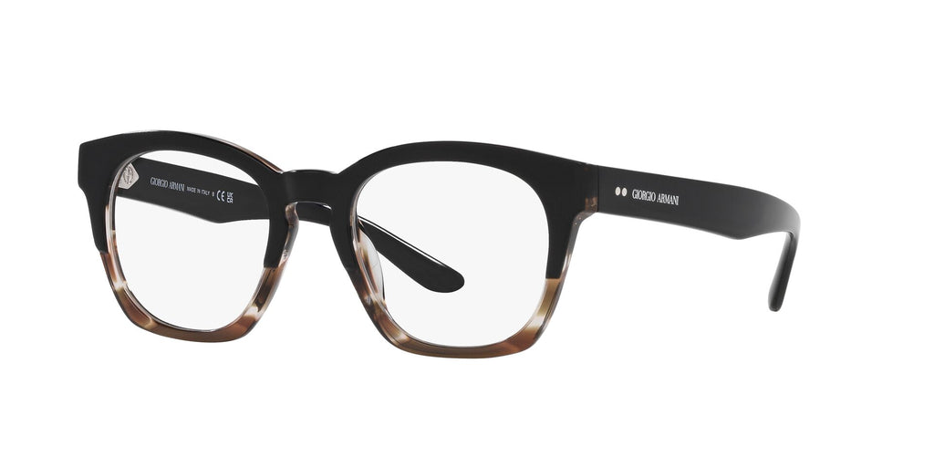 Giorgio Armani AR7245U Black-Striped Brown #colour_black-striped-brown