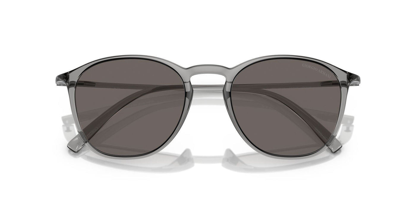 Giorgio Armani AR8186U Transparent Grey/Clear To Dark Brown Photochromic #colour_transparent-grey-clear-to-dark-brown-photochromic