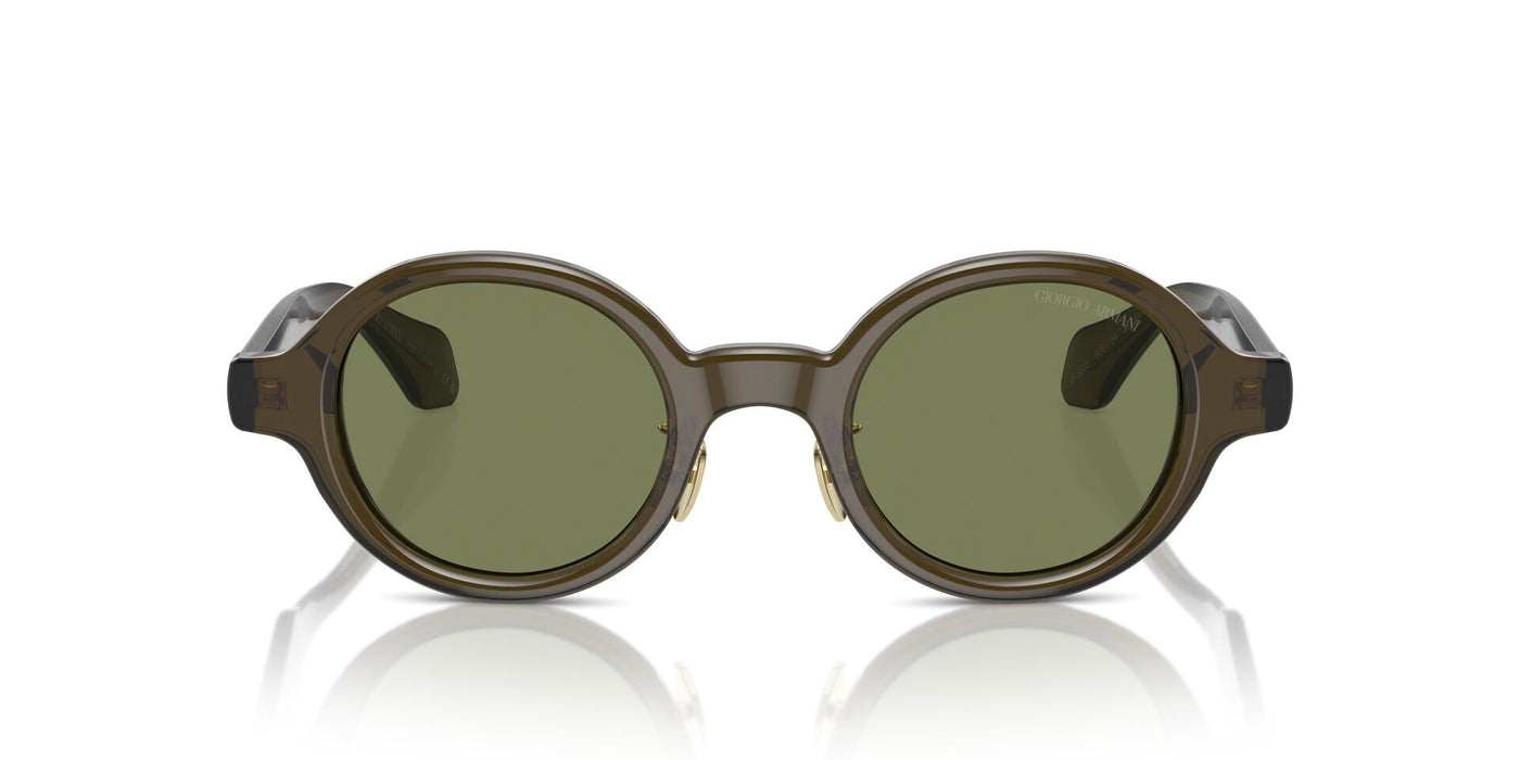 Giorgio Armani AR8205 Transparent Green/Green #colour_transparent-green-green