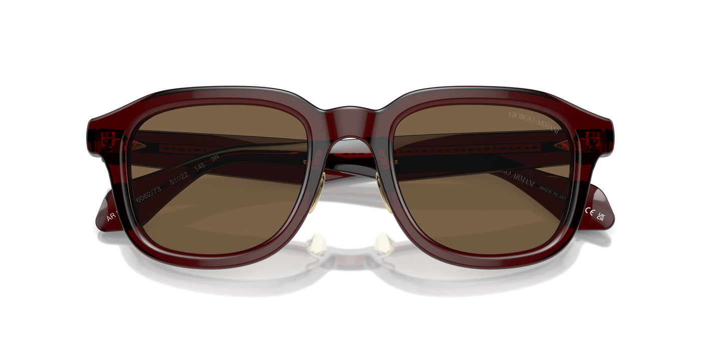 Giorgio Armani AR8206 Transparent Brown/Dark Brown #colour_transparent-brown-dark-brown