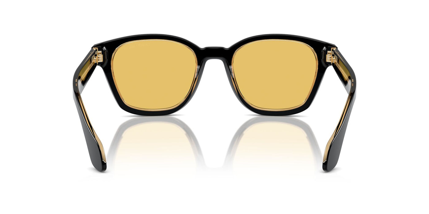 Giorgio Armani AR8207 Top Black/Transparent Orange/Yellow #colour_top-black-transparent-orange-yellow