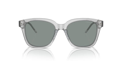 Giorgio Armani AR8210U Transparent Grey/Blue #colour_transparent-grey-blue