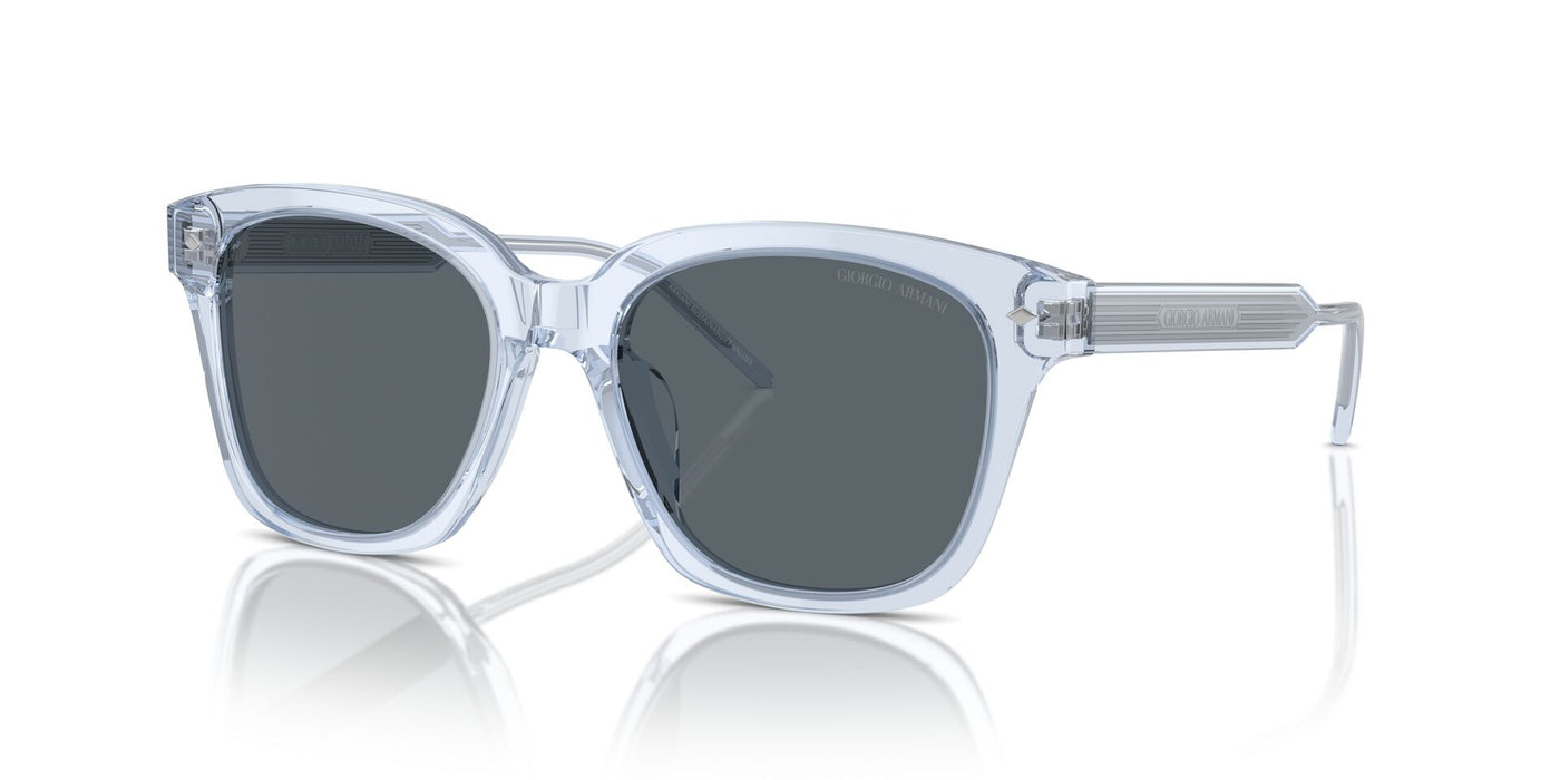 Giorgio Armani AR8210U Transparent Light Blue/Blue #colour_transparent-light-blue-blue