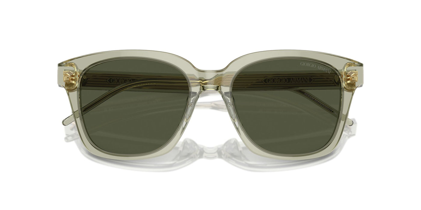 Giorgio Armani AR8210U Transparent Green/Green #colour_transparent-green-green