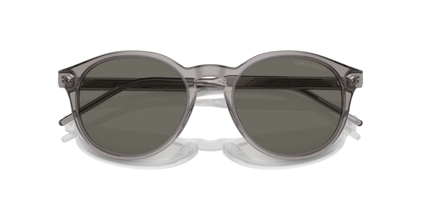 Giorgio Armani AR8211 Transparent Grey/Grey #colour_transparent-grey-grey