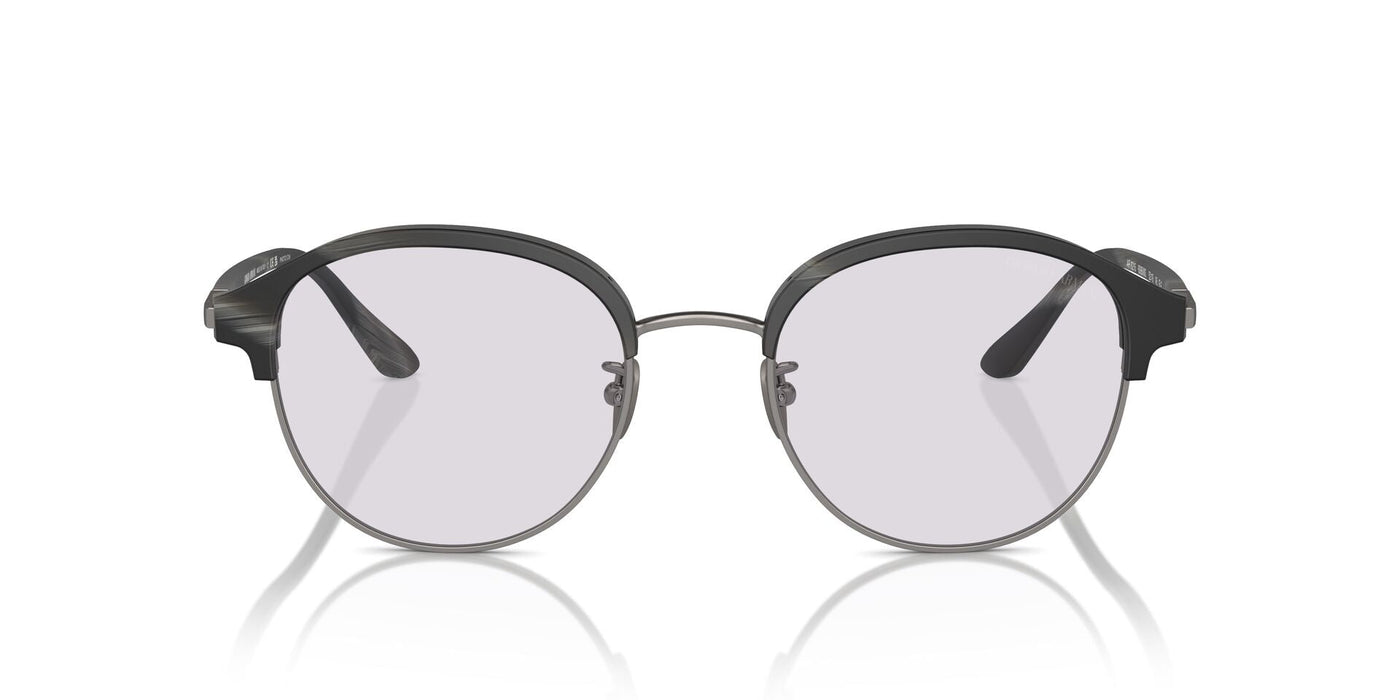 Giorgio Armani AR8215 Matte Blue Horn/Grey Photochromic #colour_matte-blue-horn-grey-photochromic