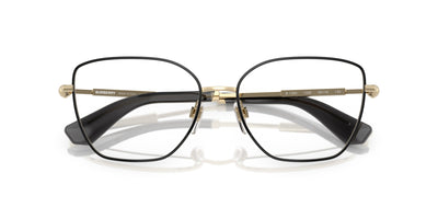 Burberry BE1390 Light Gold With Black Rim #colour_light-gold-with-black-rim