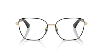 Burberry BE1390 Light Gold With Black Rim #colour_light-gold-with-black-rim