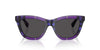 Burberry BE4435 Check Violet/Dark Grey #colour_check-violet-dark-grey