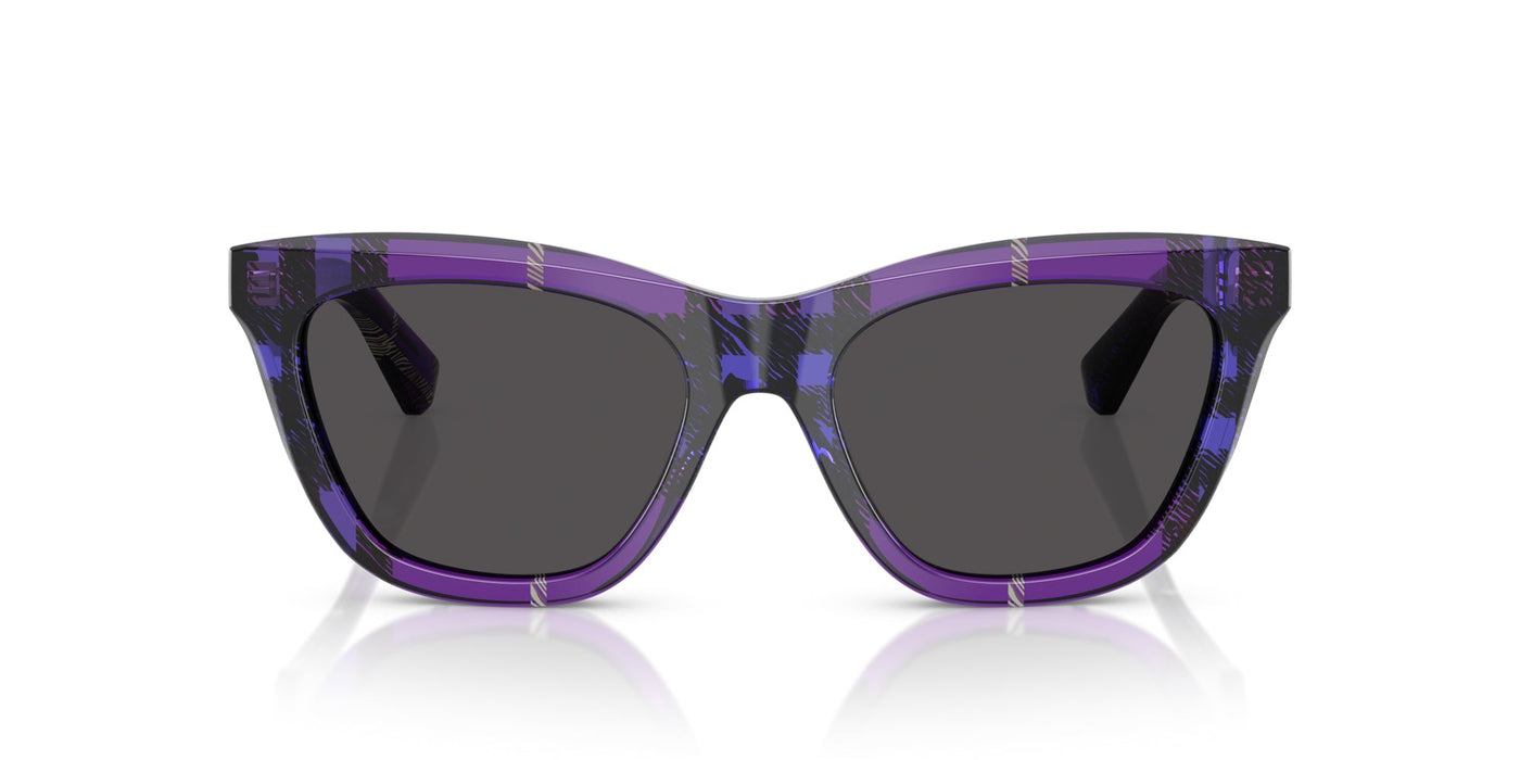 Burberry BE4435 Check Violet/Dark Grey #colour_check-violet-dark-grey