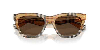 Burberry BE4435 Check Sand/Dark Brown #colour_check-sand-dark-brown