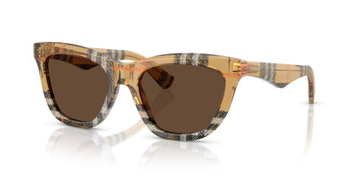 Burberry BE4435 Check Sand/Dark Brown #colour_check-sand-dark-brown