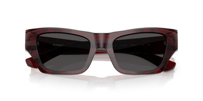 Burberry BE4441U Check Red/Dark Grey #colour_check-red-dark-grey