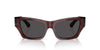 Burberry BE4441U Check Red/Dark Grey #colour_check-red-dark-grey