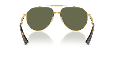 Dolce&Gabbana DG2302 Gold/Green Polarised #colour_gold-green-polarised