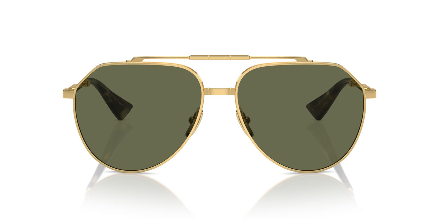 Dolce&Gabbana DG2302 Gold/Green Polarised #colour_gold-green-polarised