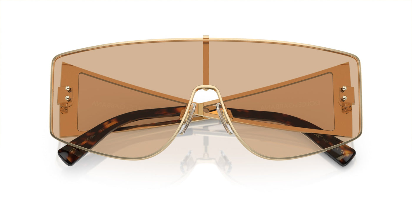 Dolce&Gabbana DG2305 Light Gold/Light Brown Flash Gold Mirror #colour_light-gold-light-brown-flash-gold-mirror