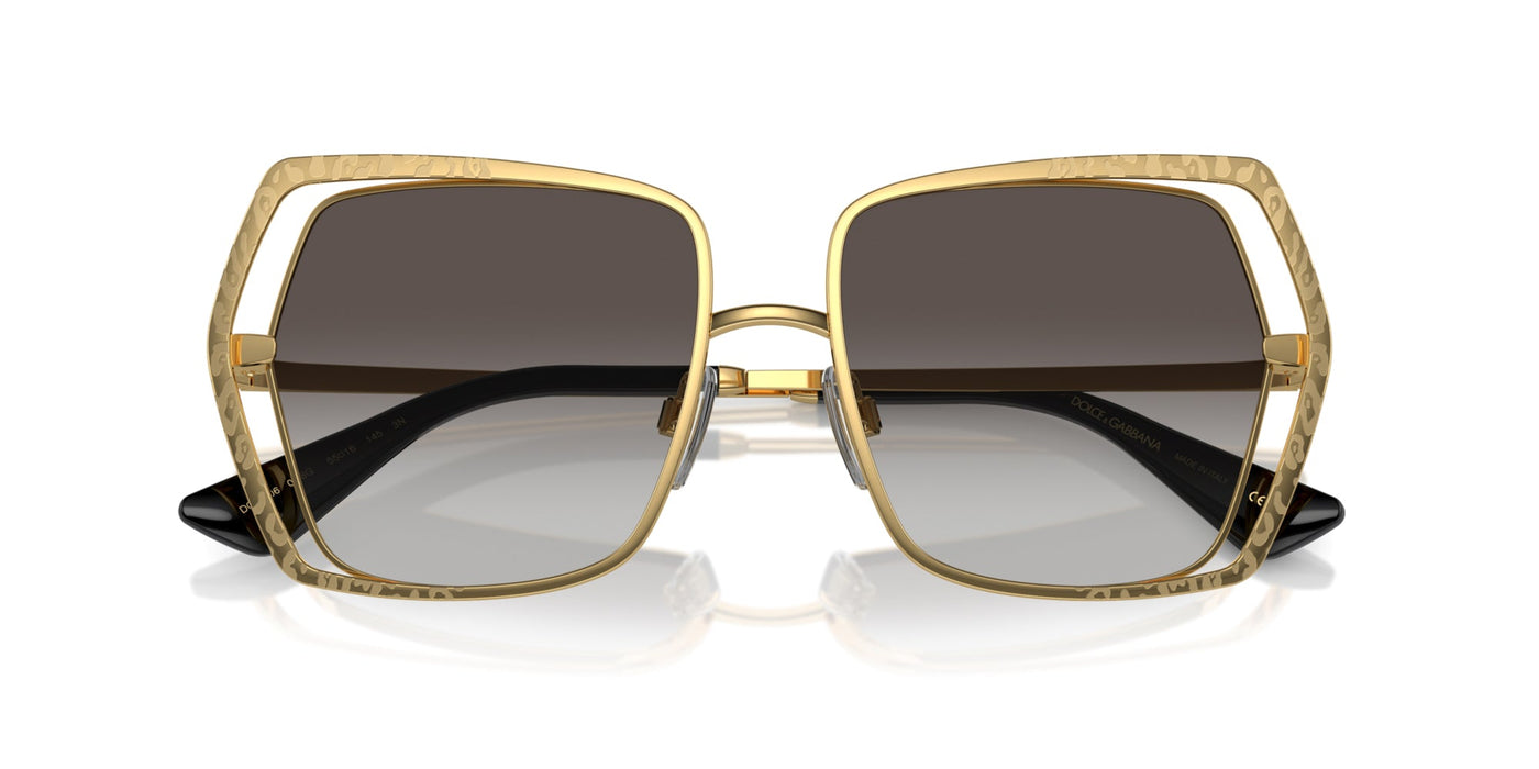 Dolce&Gabbana DG2306 Gold/Grey Gradient #colour_gold-grey-gradient