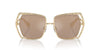 Dolce&Gabbana DG2306 Pale Gold/Light Brown Flash Gold Mirror #colour_pale-gold-light-brown-flash-gold-mirror