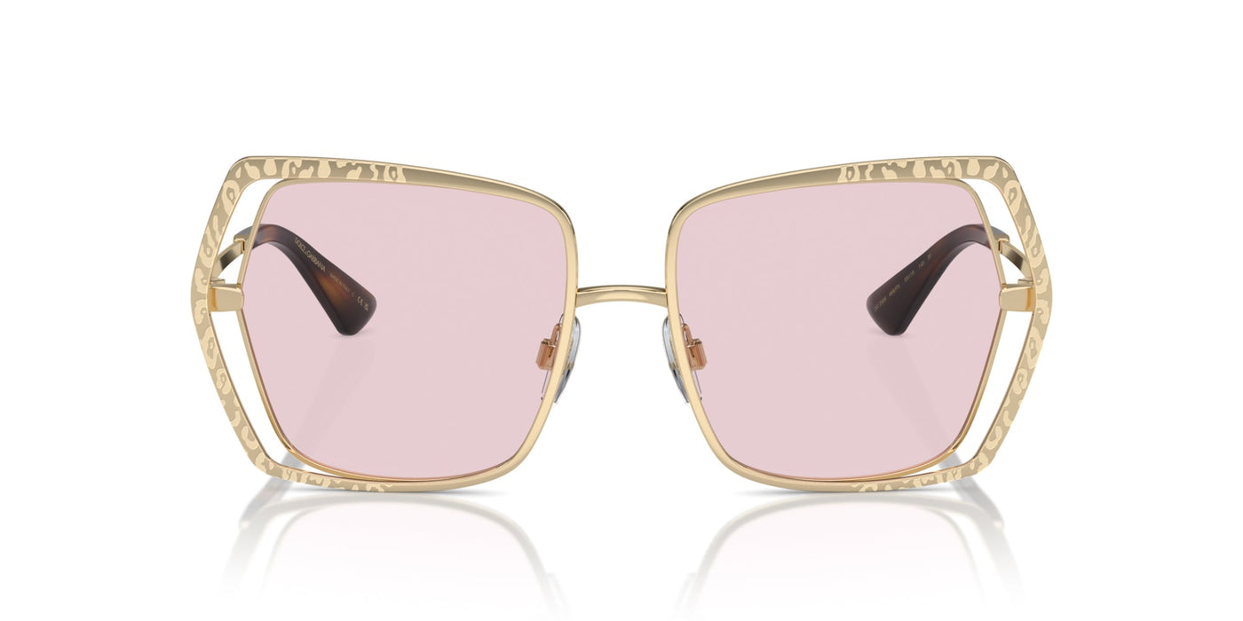 Dolce&Gabbana DG2306 Pale Gold/Photochromic Pink To Purple #colour_pale-gold-photochromic-pink-to-purple