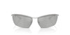 Dolce&Gabbana DG2307 Matte Silver/Clear Silver Mirror #colour_matte-silver-clear-silver-mirror