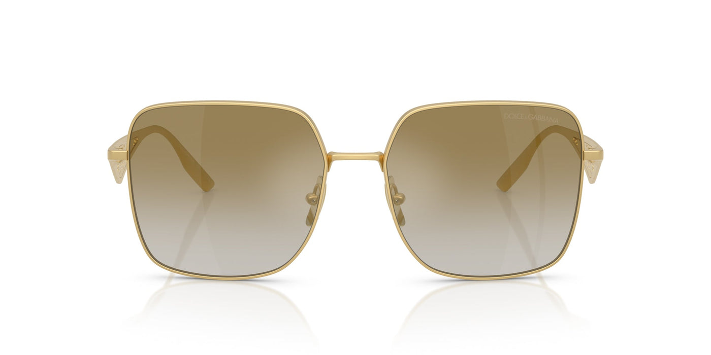 Dolce&Gabbana DG2310 Matte Gold/Grad Light Brown Gold Mirror #colour_matte-gold-grad-light-brown-gold-mirror