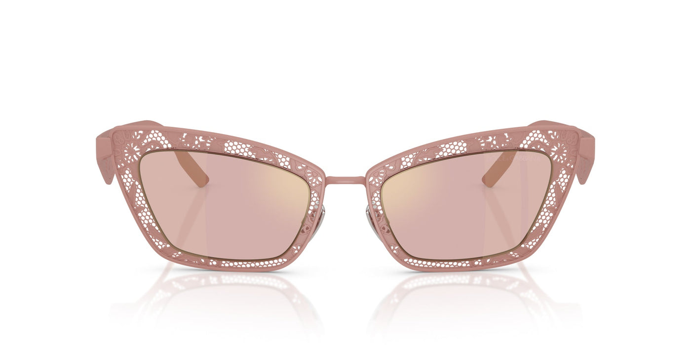 Dolce&Gabbana DG2311 Matt Powder Pink/Pink Gold Mirror #colour_matt-powder-pink-pink-gold-mirror