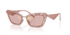 Dolce&Gabbana DG2311 Matt Powder Pink/Pink Gold Mirror #colour_matt-powder-pink-pink-gold-mirror