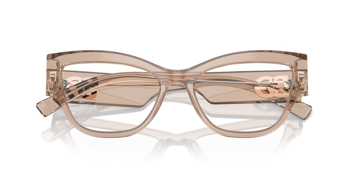 Dolce&Gabbana DG3378 Transparent Camel #colour_transparent-camel