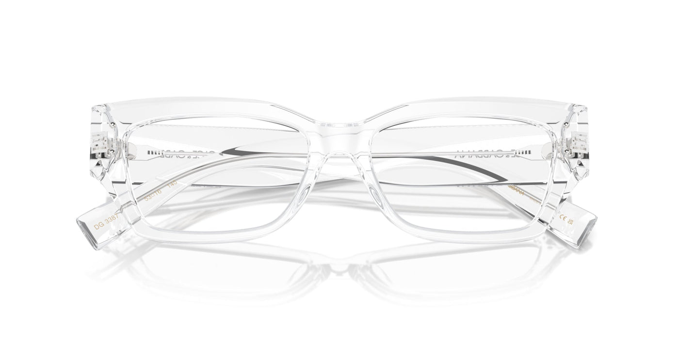 Dolce&Gabbana DG3387 Transparent Crystal #colour_transparent-crystal