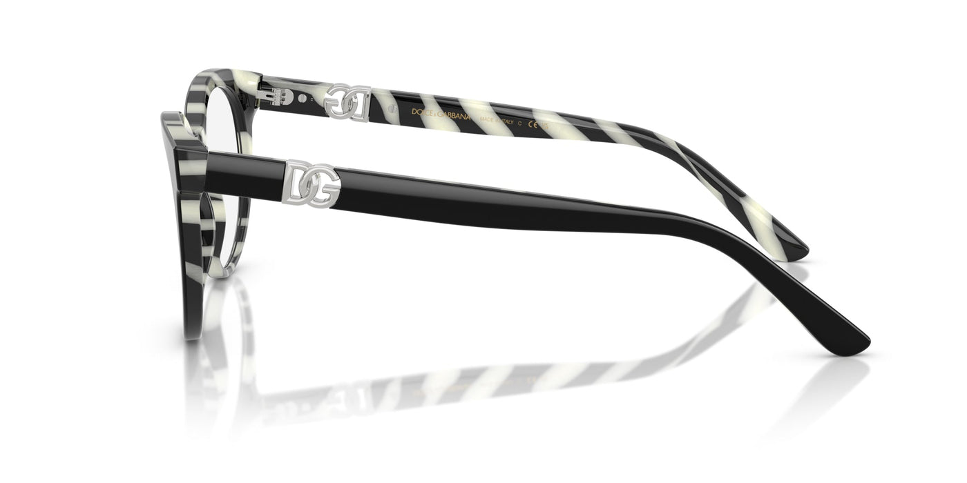 Dolce&Gabbana DG3399 Black On Zebra #colour_black-on-zebra