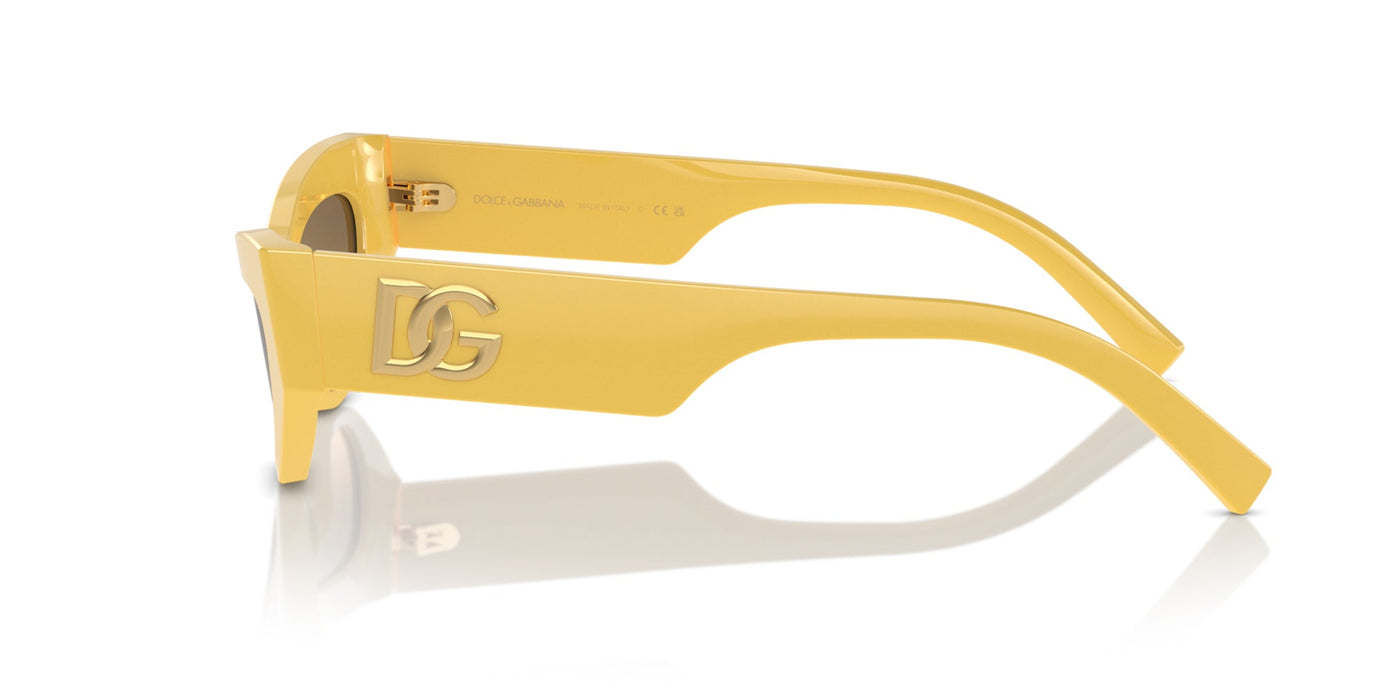 Dolce&Gabbana DG4450 Yellow/Yellow Grey Gradient #colour_yellow-yellow-grey-gradient