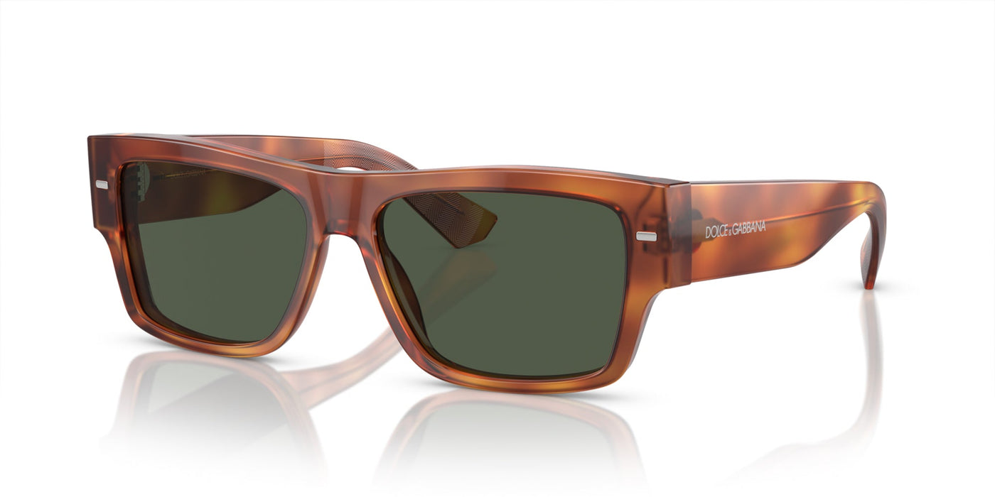 Dolce&Gabbana DG4451 Ginger Havana/Dark Green Polarised #colour_ginger-havana-dark-green-polarised