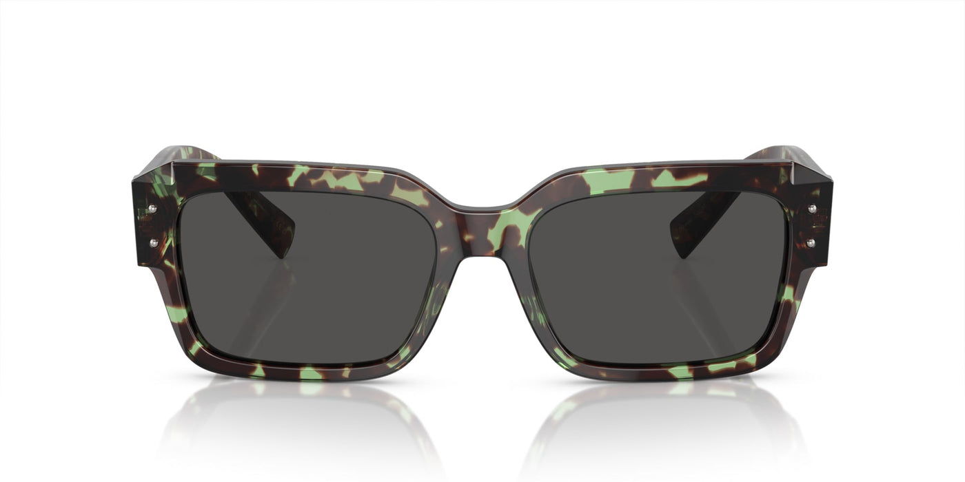 Dolce&Gabbana DG4460 Havana Green/Dark Grey #colour_havana-green-dark-grey