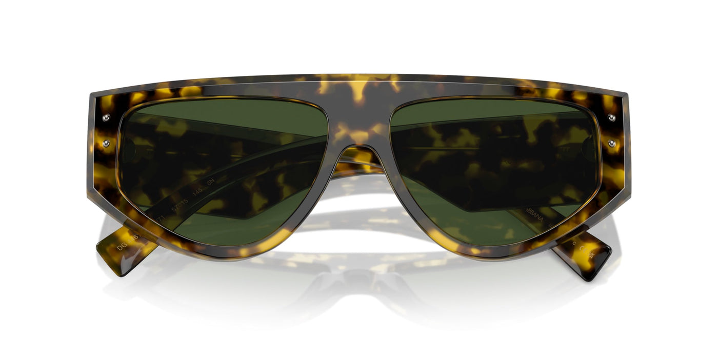 Dolce&Gabbana DG4461 Havana Yellow/Dark Green #colour_havana-yellow-dark-green