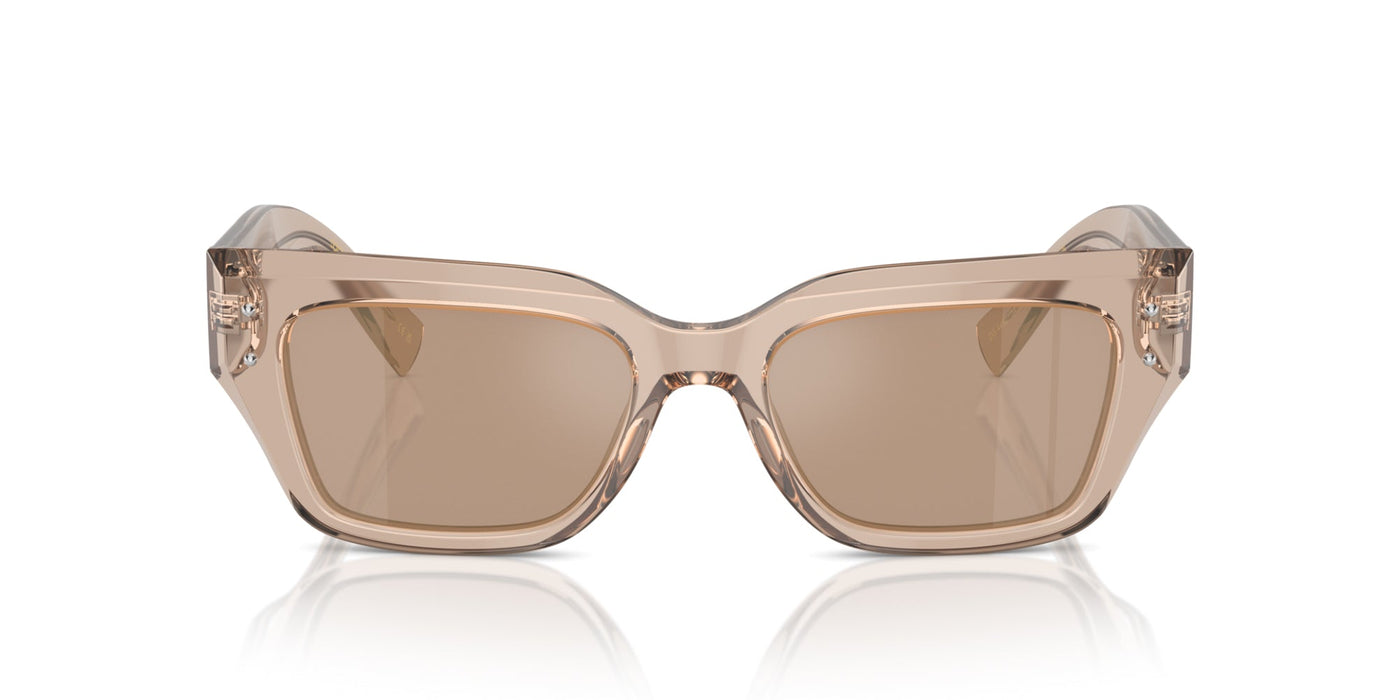 Dolce&Gabbana DG4462 Transparent Camel/Light Brown Flash Gold Mirror #colour_transparent-camel-light-brown-flash-gold-mirror