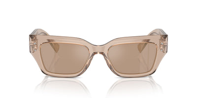 Dolce&Gabbana DG4462 Transparent Camel/Light Brown Flash Gold Mirror #colour_transparent-camel-light-brown-flash-gold-mirror